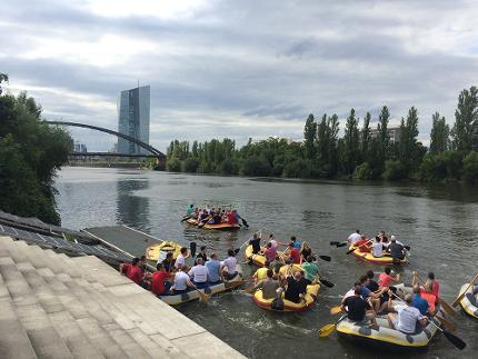 Mainhattan from the River ... the ideal after-work incentive for your staff