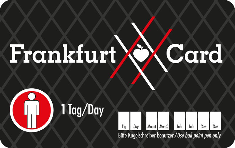 Frankfurt Card 1-Day Ticket Individual Ticket