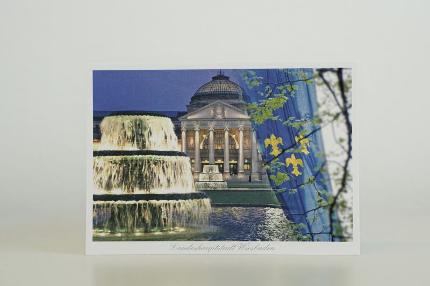 Postkarte "Das Wiesbadener Kurhaus" 001