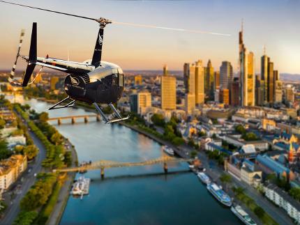 Hubschrauberrundflug - Frankfurt von oben