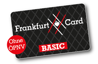 Frankfurt Card basic - Erlebniskarte ohne ÖPNV / Rechteinhaber: &copy; #visitfrankfurt