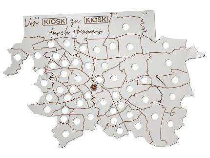 Stadtkarte Kiosktour