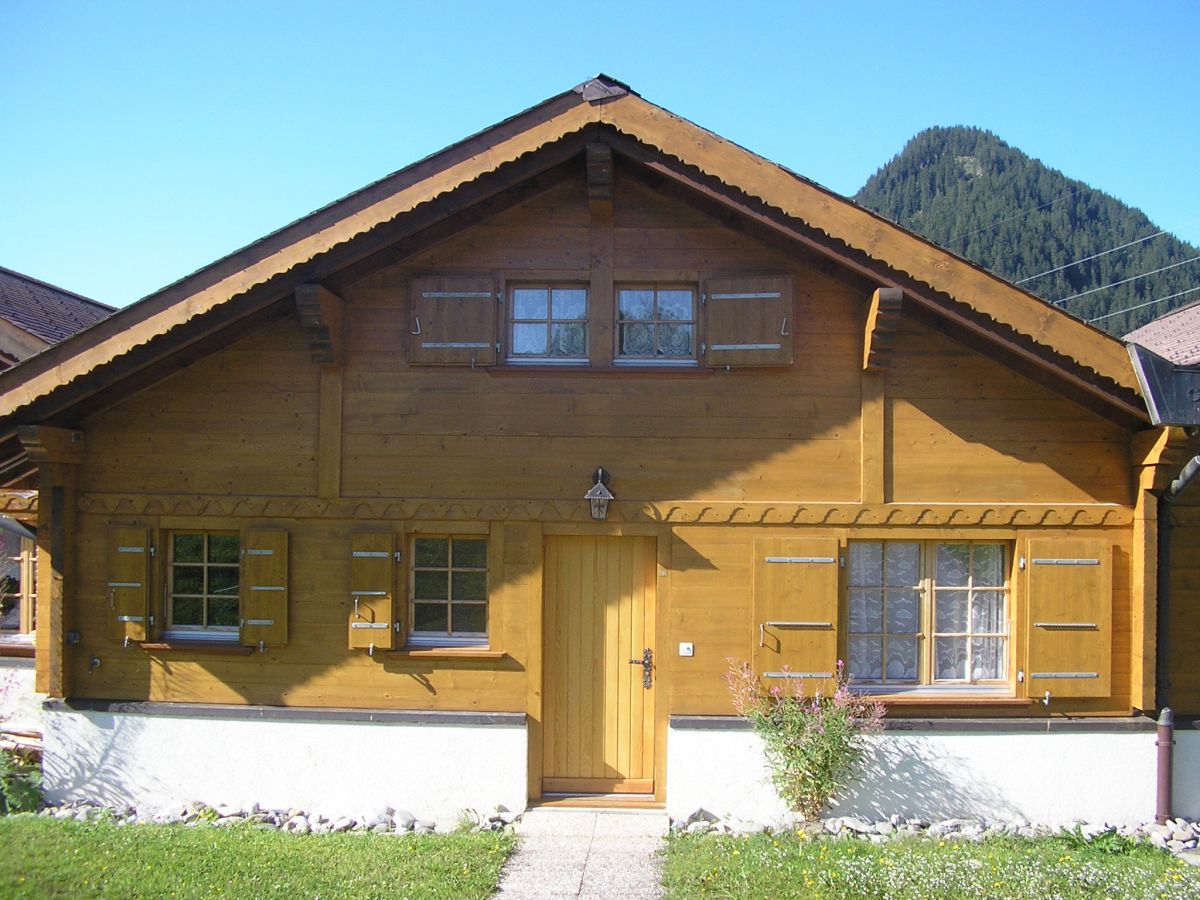 Chalet Gros Pâquier, (La Lécherette). Ferienhaus  WaadtlÃ¤nder Alpen