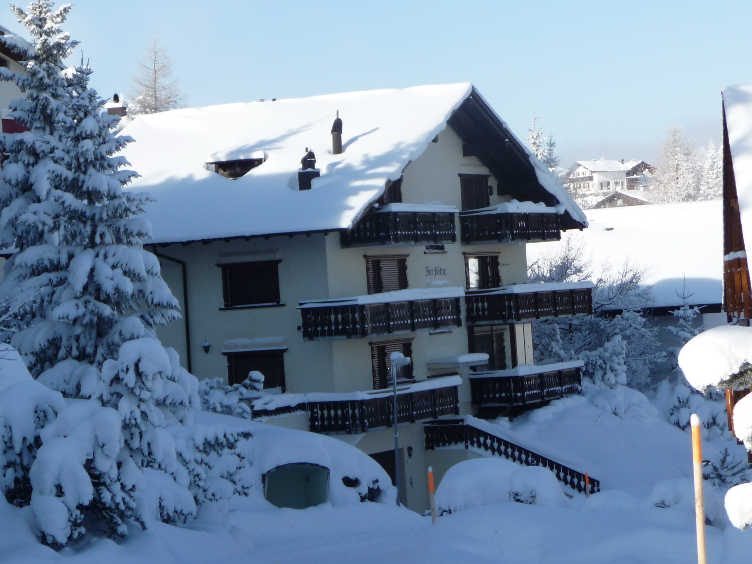 Haus zur Föhre (Whg. Lendi). 3 Zimmerwohnung  Ferienwohnung in der Schweiz