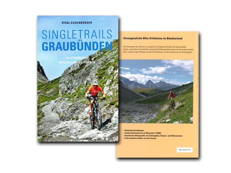 Tourenführer Singletrails Graubünden von Vital Eggenberger