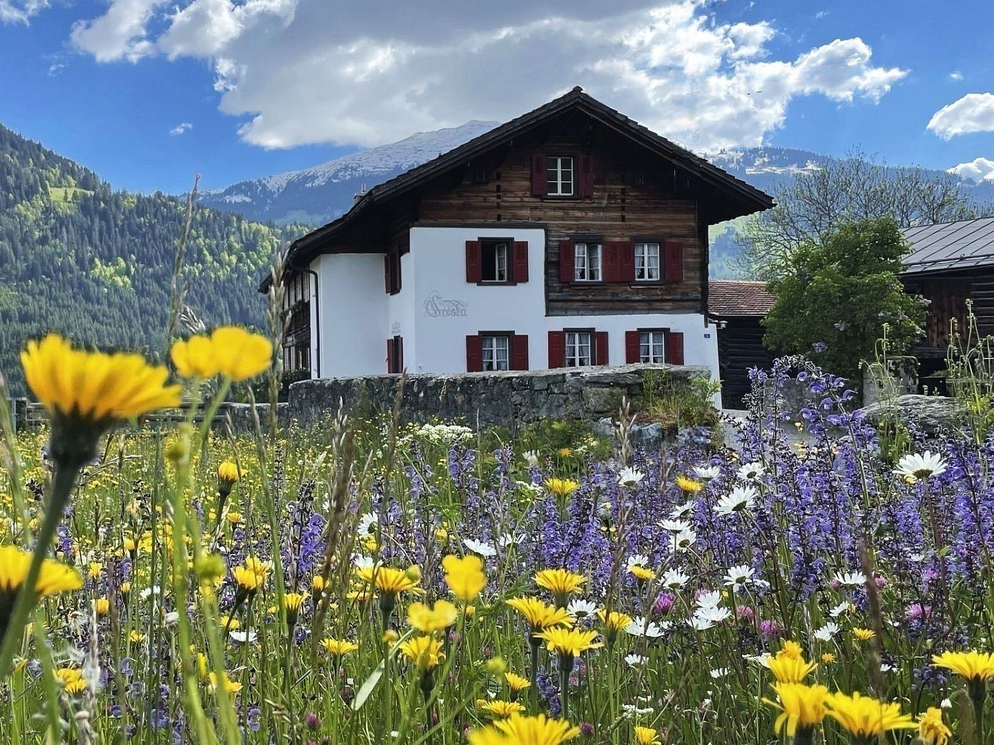 Ferienhaus Cresta Pany-Luzein, (Luzein).  Ferienwohnung in der Schweiz