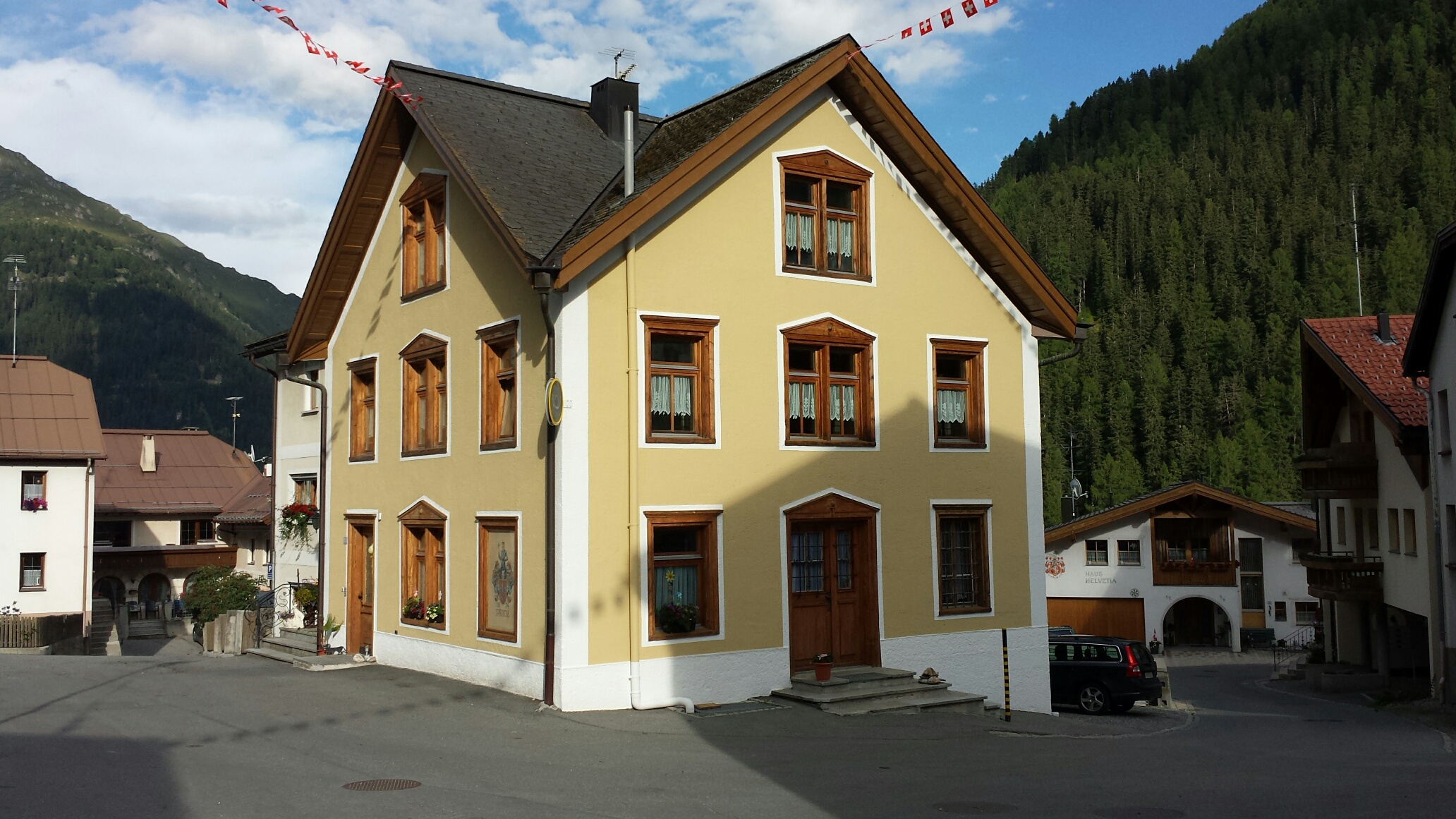 Ferienwohnung Haus alte Post, (Samnaun-Compatsch). Ferienwohnung in der Schweiz