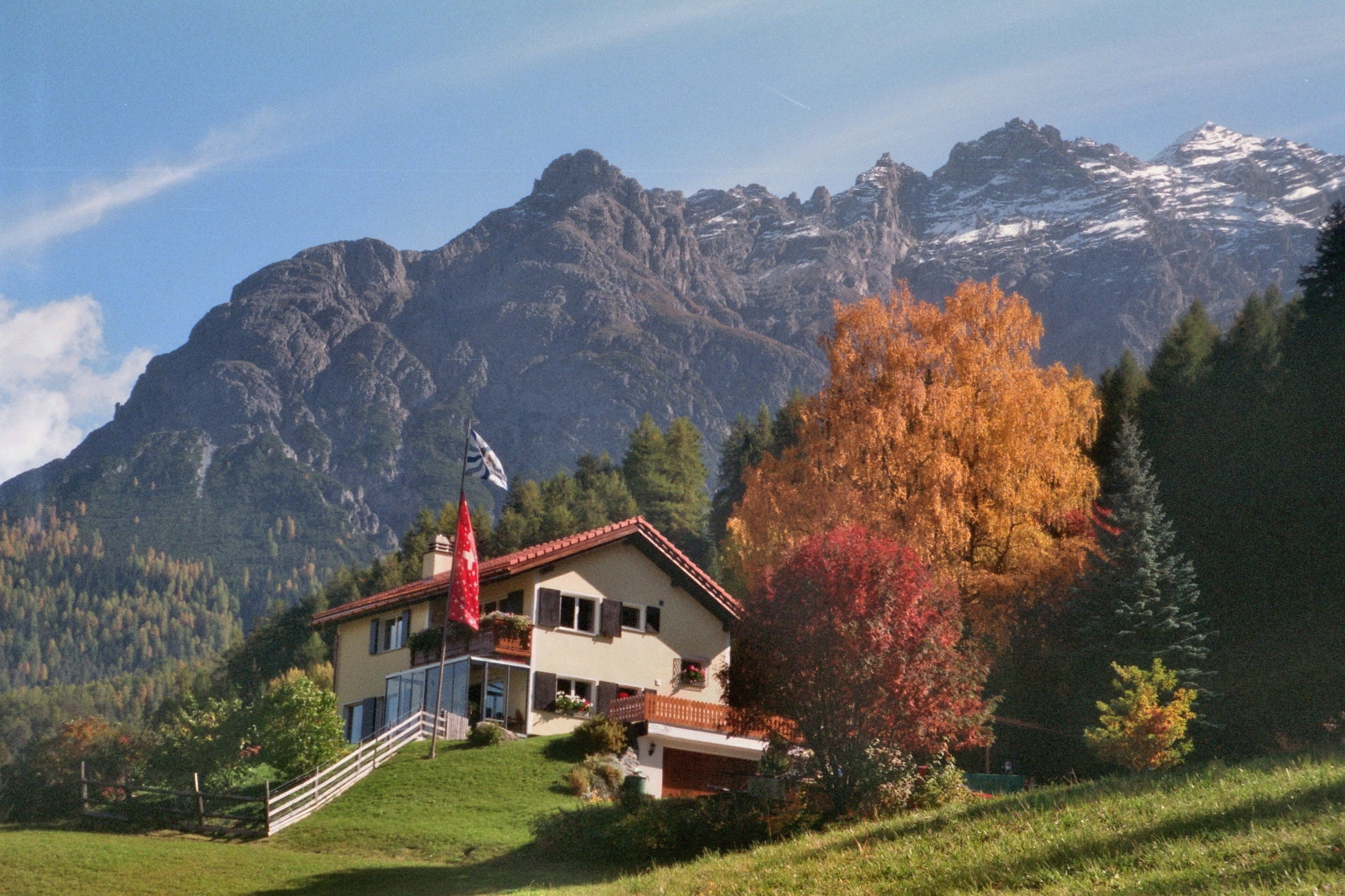 Ferienwohnung Forsthaus Falkenstein, (Tarasp).  Ferienwohnung in der Schweiz