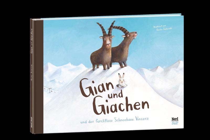 Cover "Gian und Giachen und der furchtlose Schneehase Vincenz"