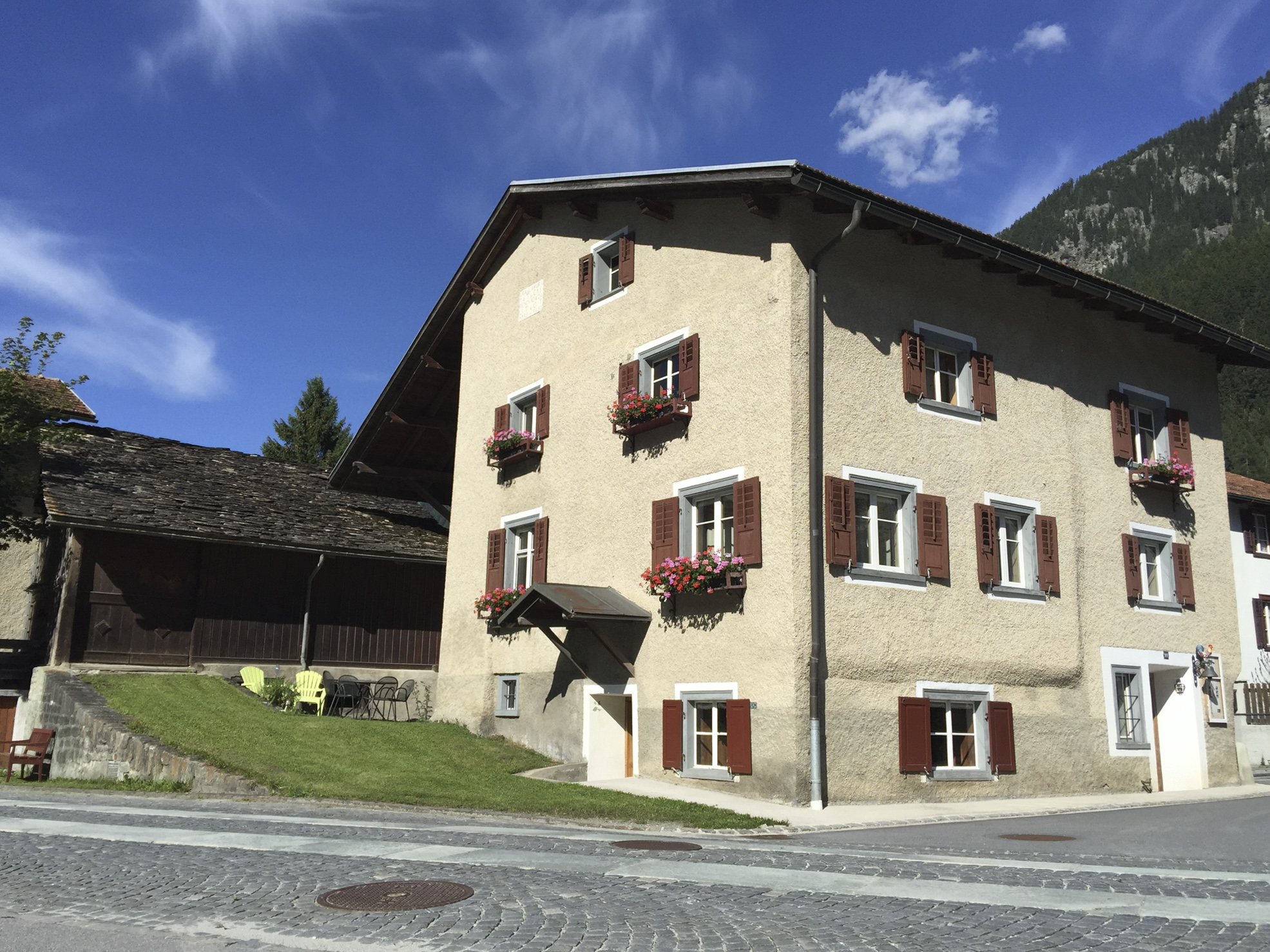 Ferienhaus Tgea Allegra, (Andeer).  Ferienwohnung in der Schweiz
