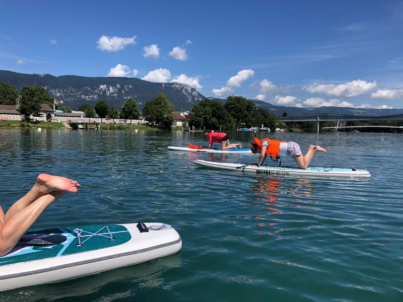 Aare Solothurn Stand-Up-Paddle ©Solothurn Tourismus Salome Burki