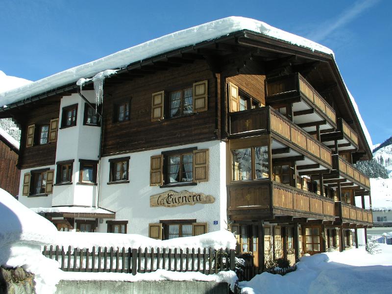 Casa Curnera im Winter