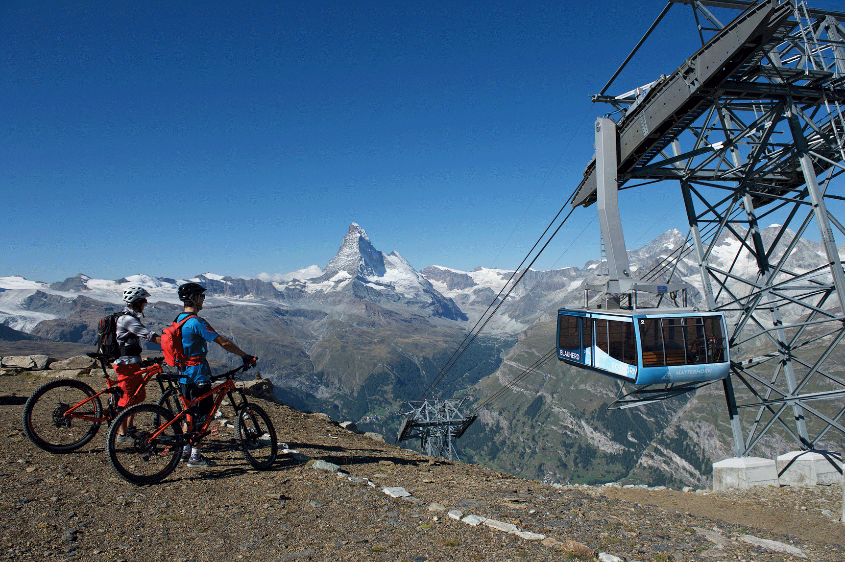 Bike Rothorn / Rechteinhaber: &copy; Zermatt Tourismus