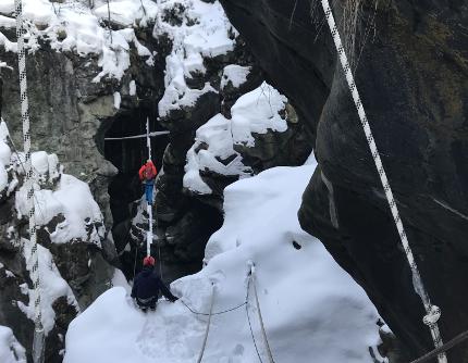 Gorge Adventure—Dynamic Fixed-Rope Route