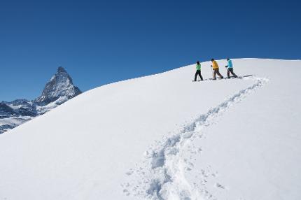 Snowshoe Hike Matterhorn Glacier Trail