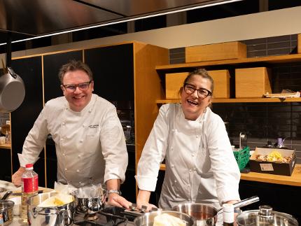 Chef's Table with Andy & Roberta Zaugg - starry delights exclusively for your group!